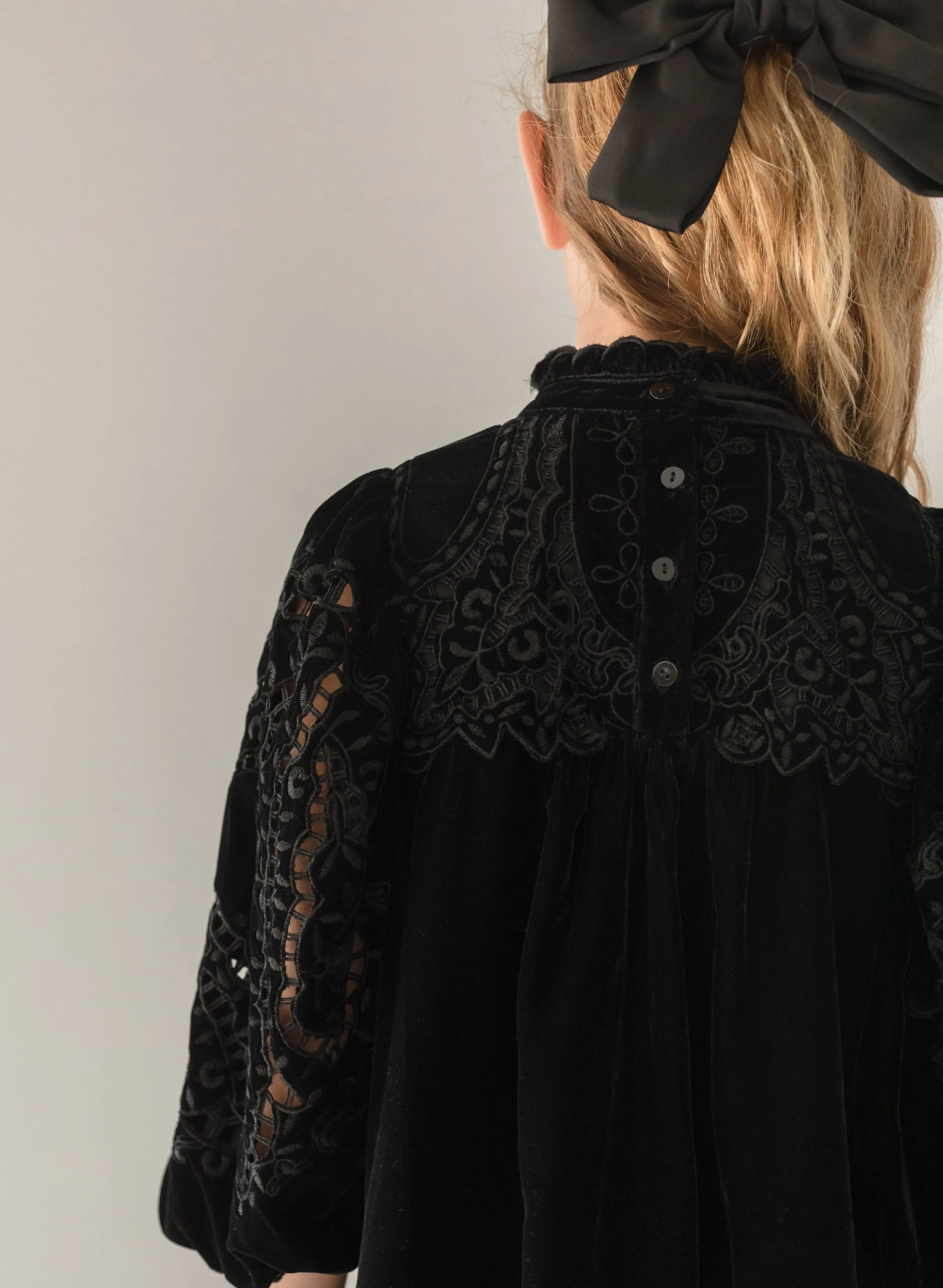 Petite Amalie Velvet Cut Out Dress