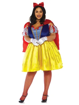 Plus Size Fairytale Snow White Costume
