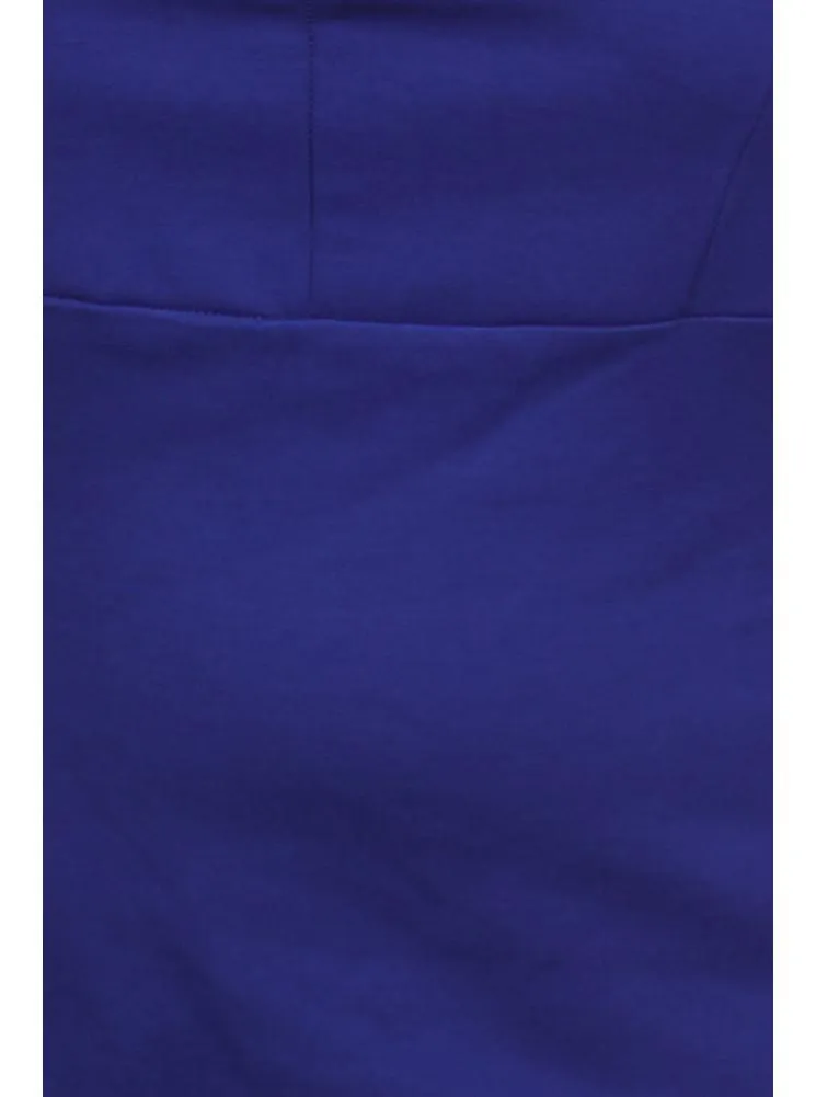 Plus Size Love Spell Plunging Neckline Blue Dress