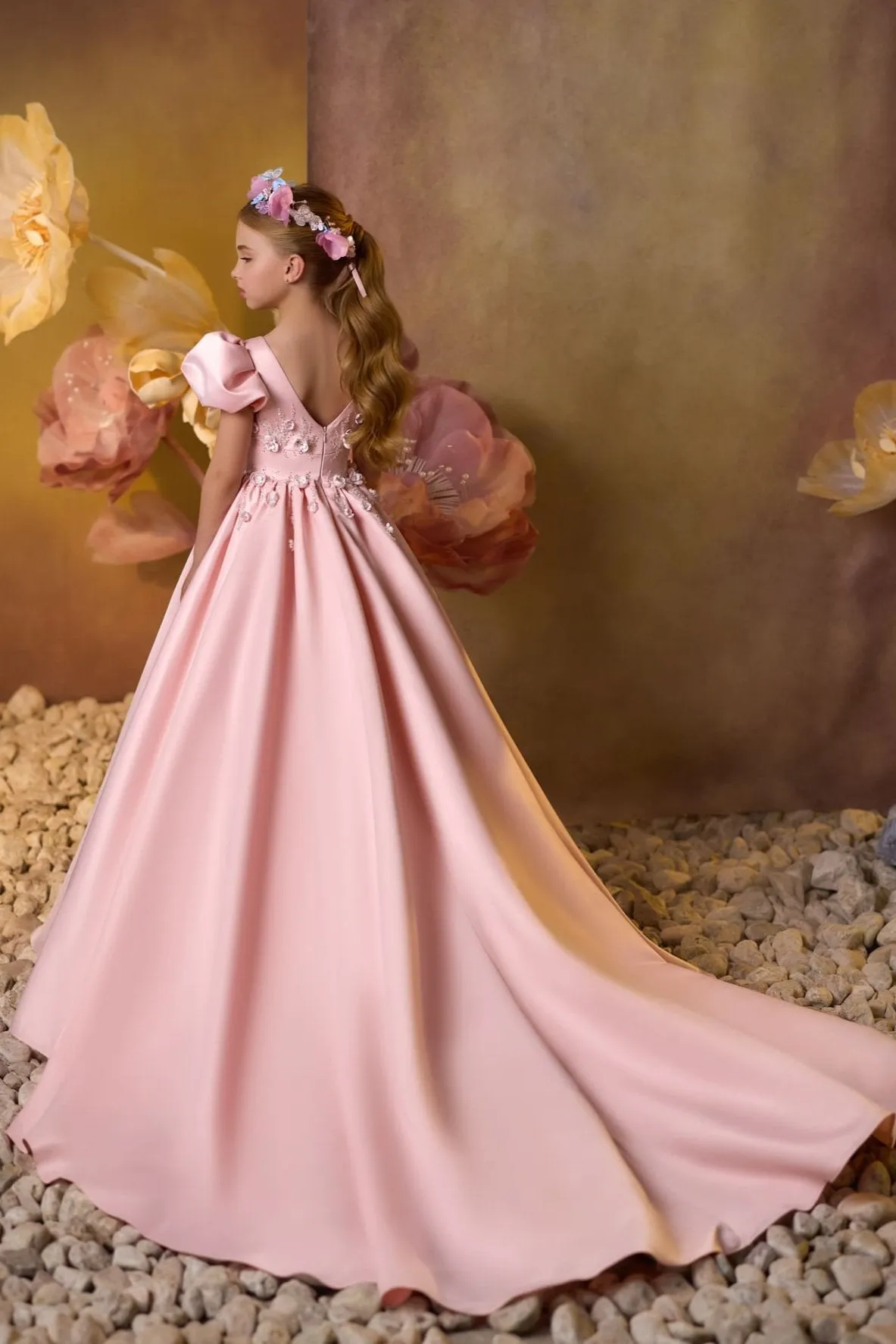 Poppy Princess Spring Gown
