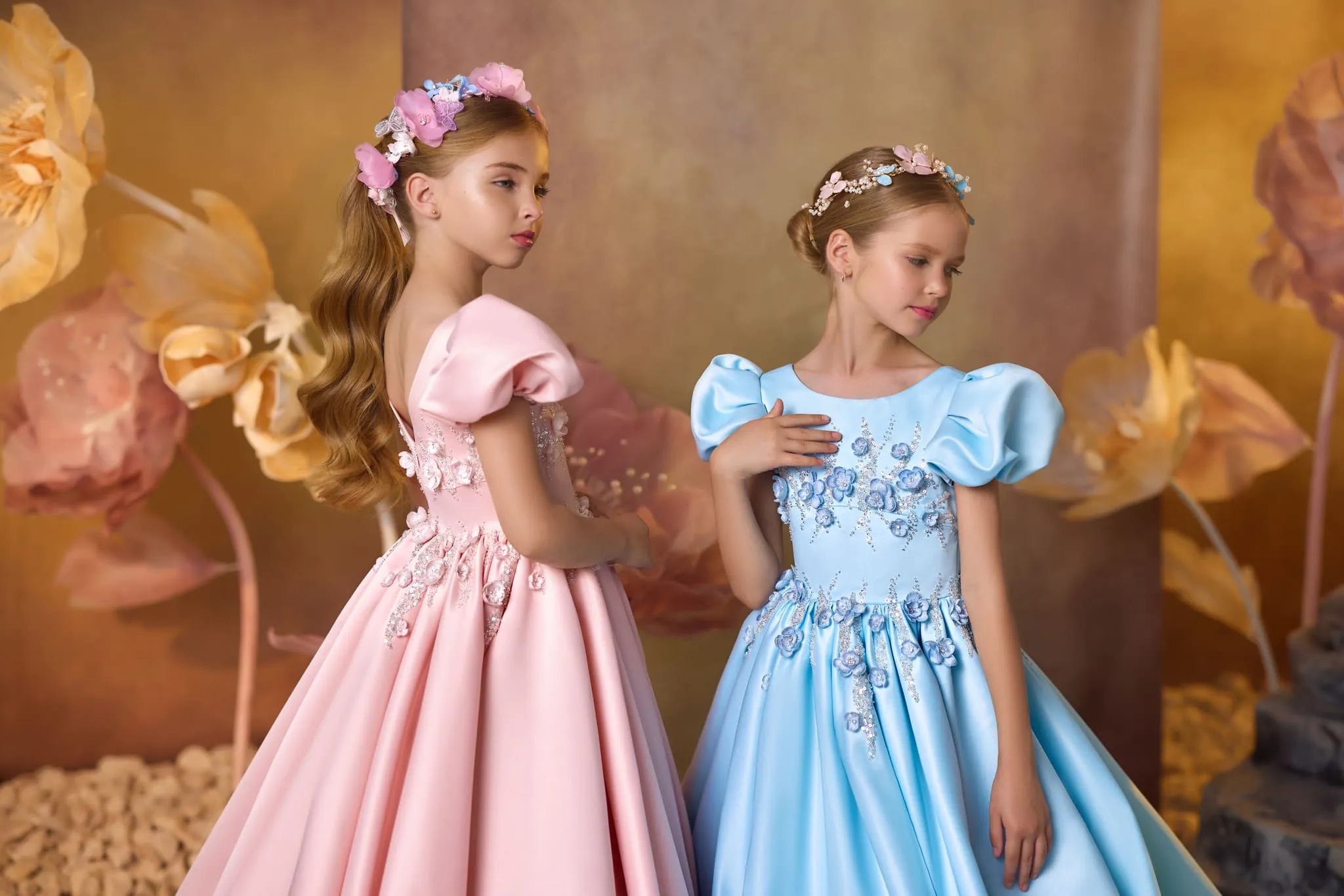 Poppy Princess Spring Gown