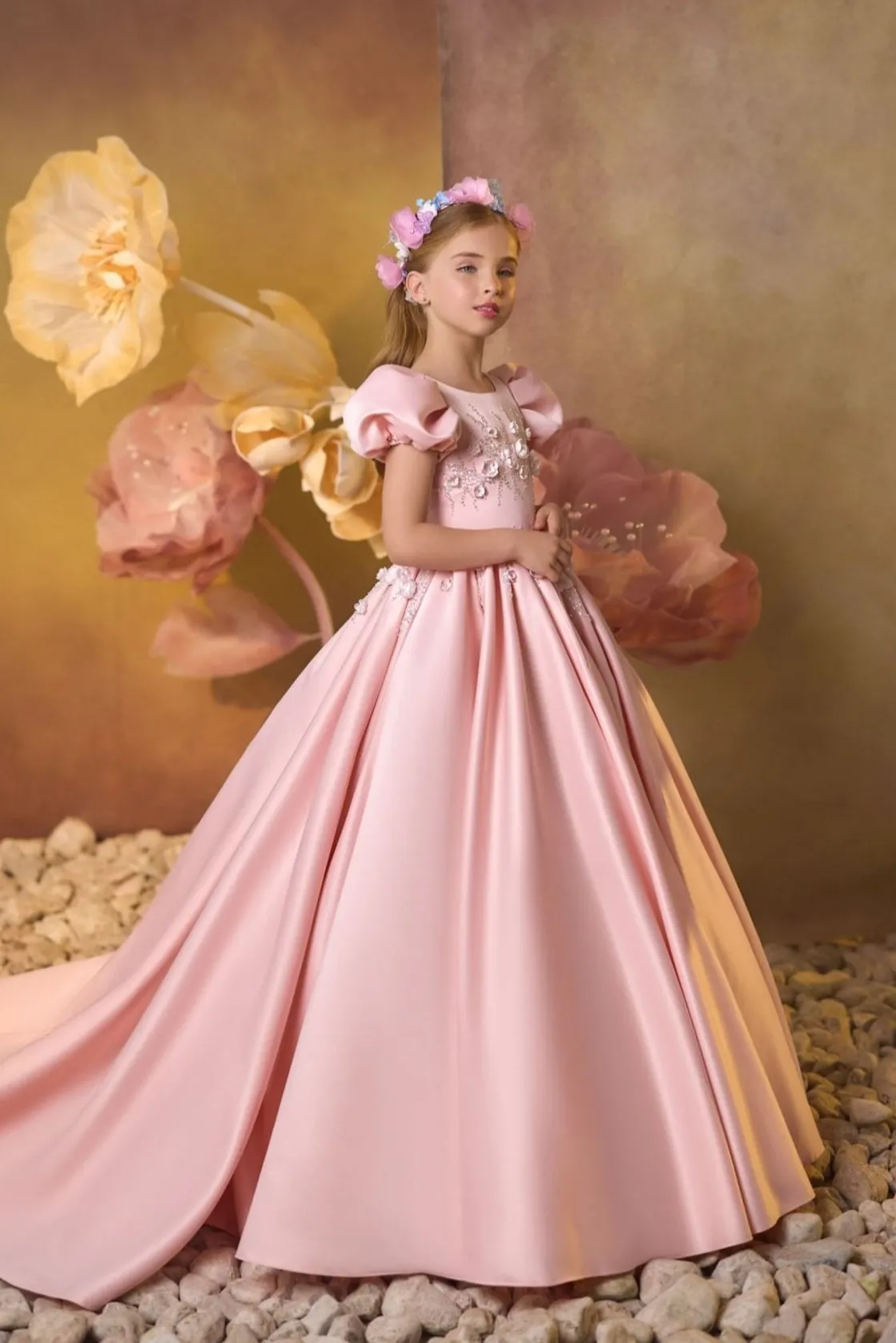 Poppy Princess Spring Gown