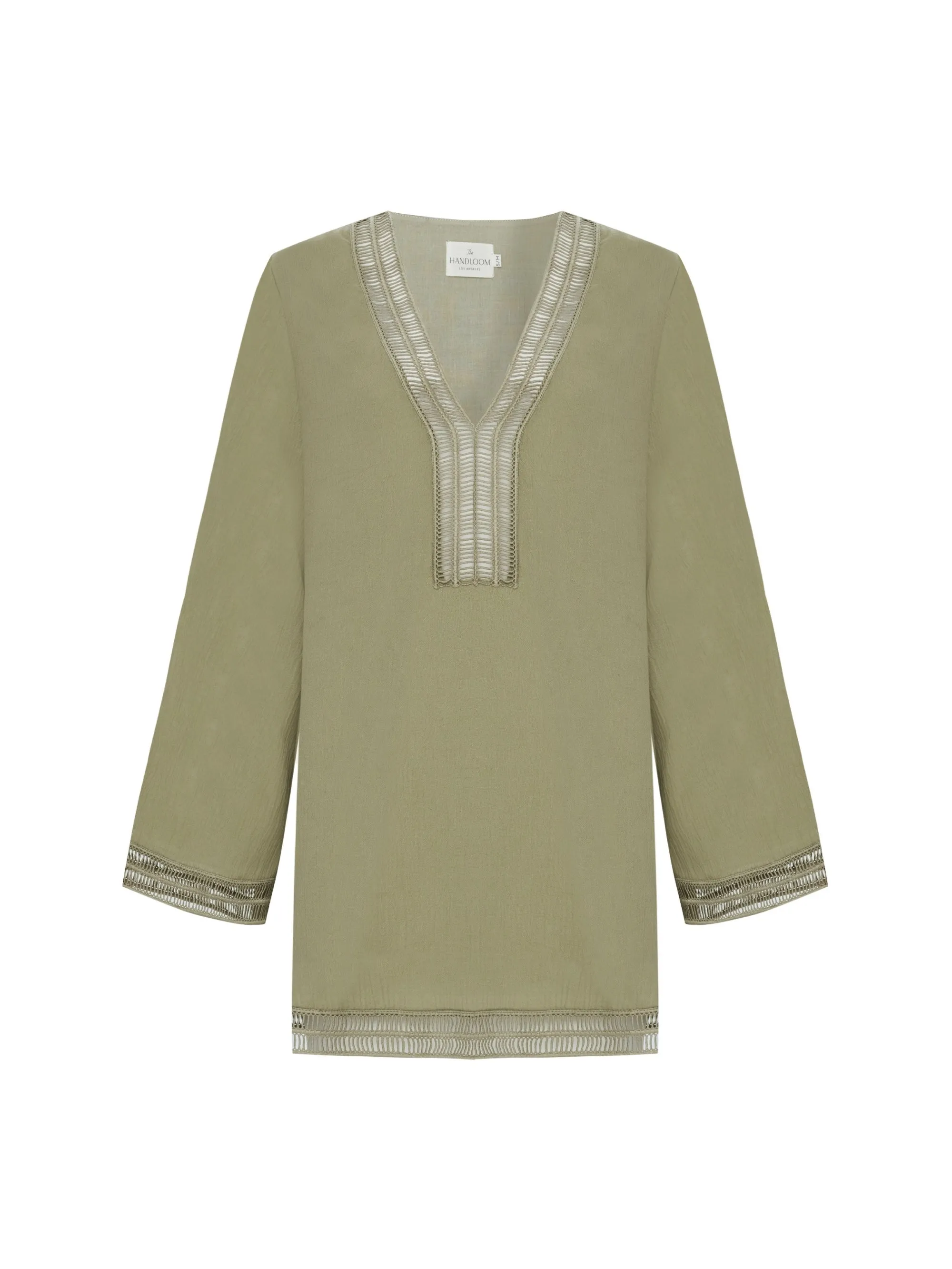 Positano Dress - Khaki Green