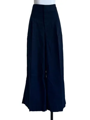 Purple Textured A Line Dress