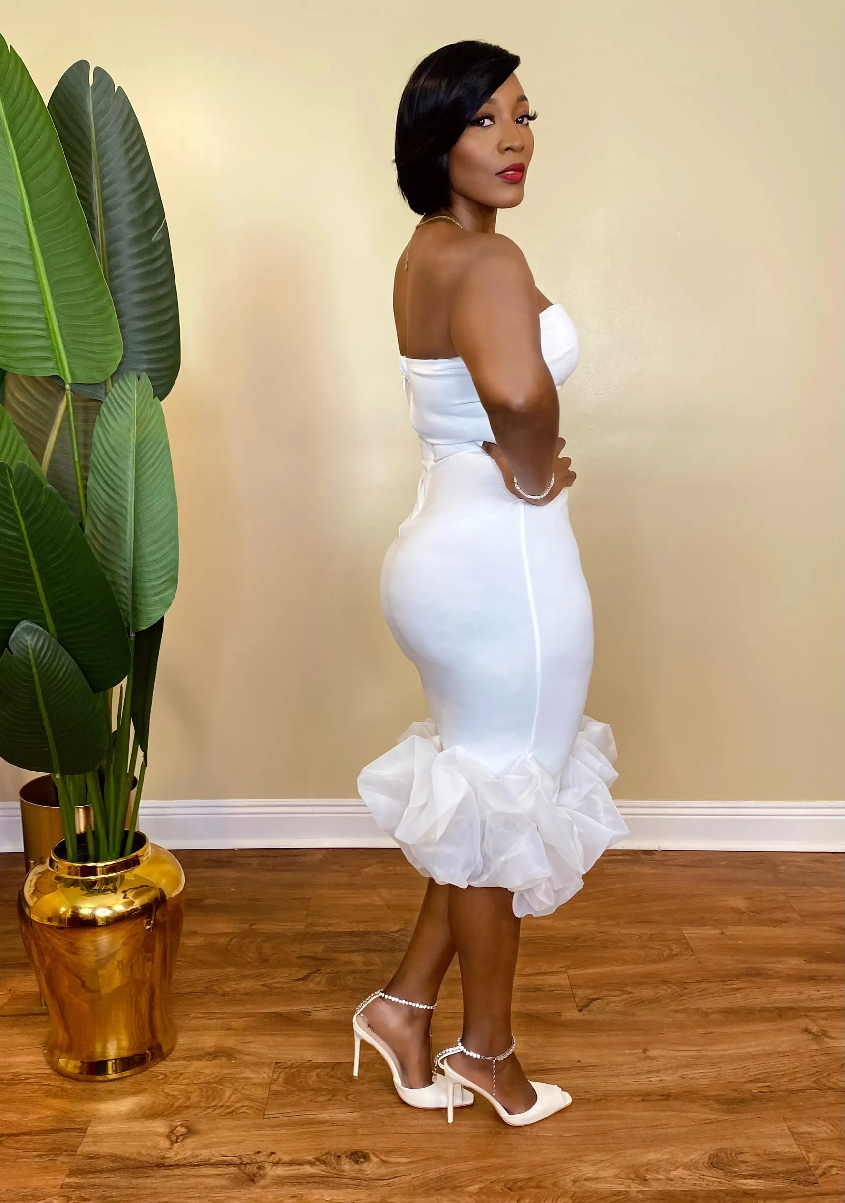 "ANGELIC" SWEETHEART DRESS