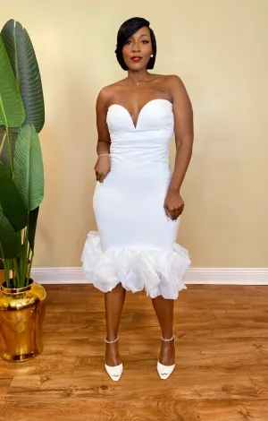 "ANGELIC" SWEETHEART DRESS
