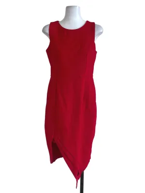 Red Sleeveless Dress