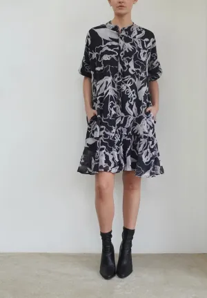 Religion Sublime Tunic in Rise Black
