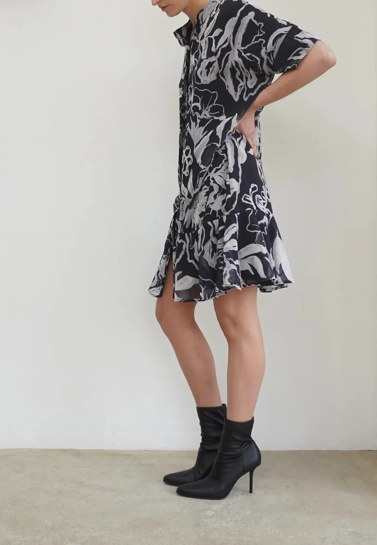 Religion Sublime Tunic in Rise Black