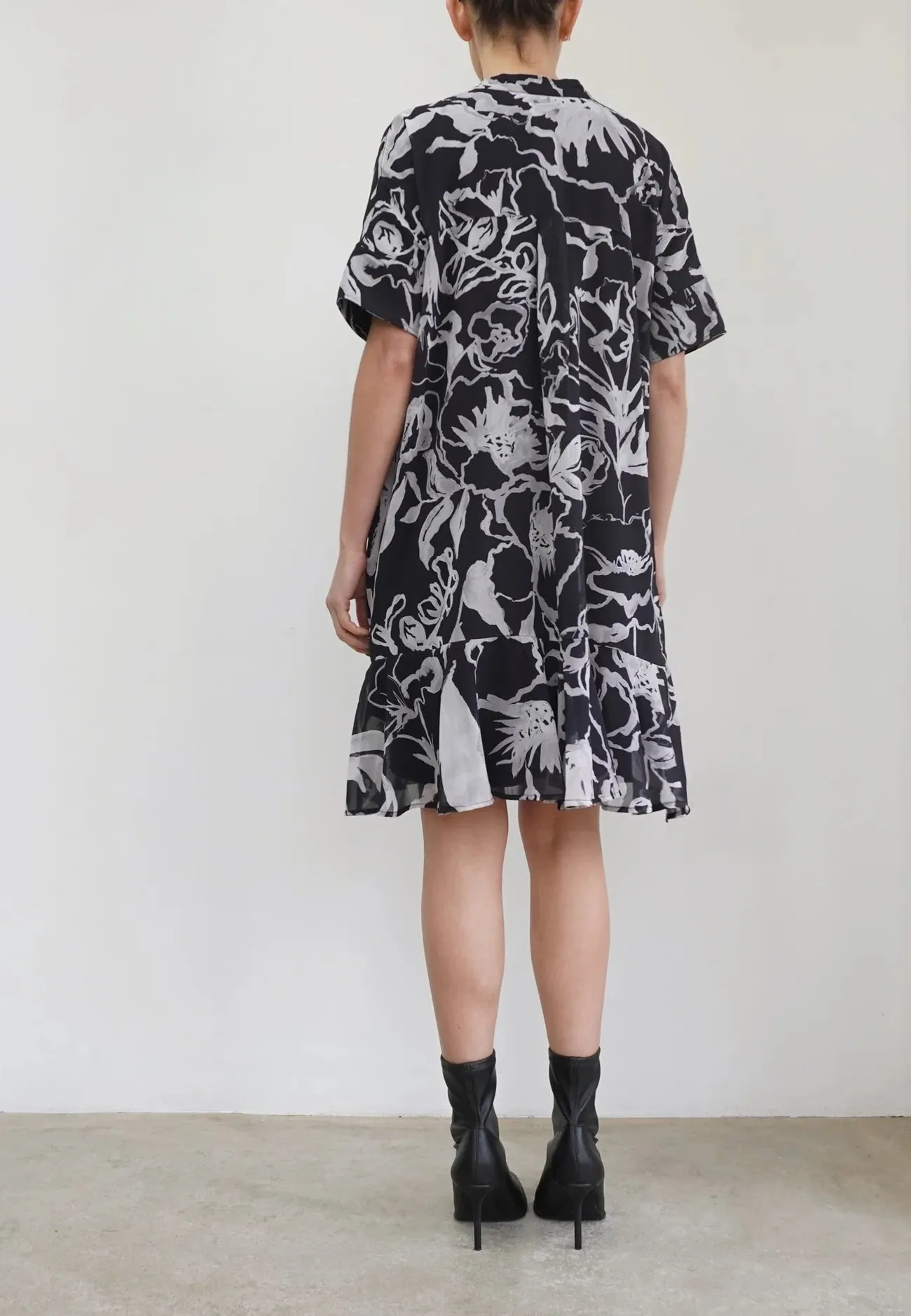 Religion Sublime Tunic in Rise Black