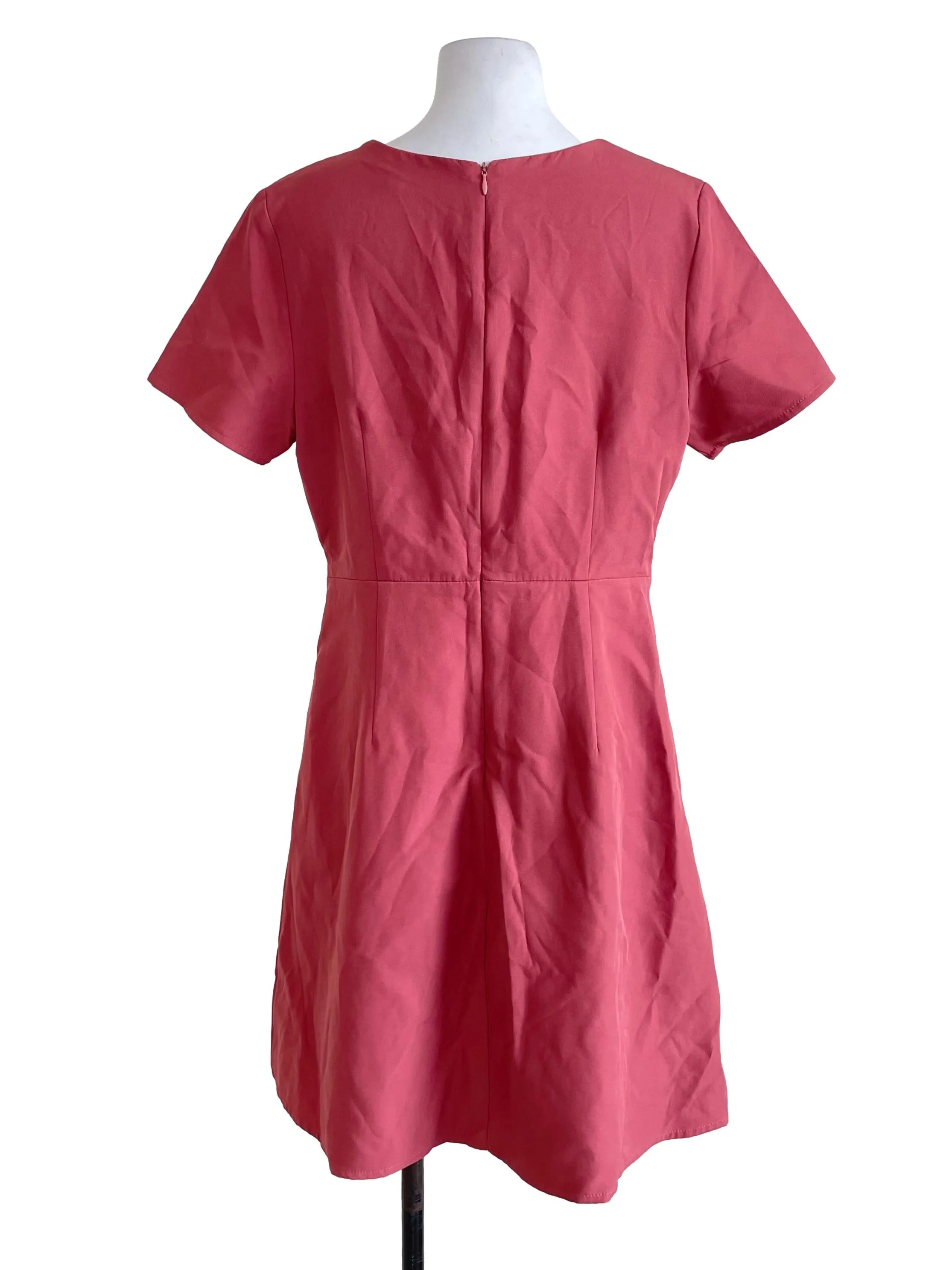 Rosewood Buckled A-Line Dress