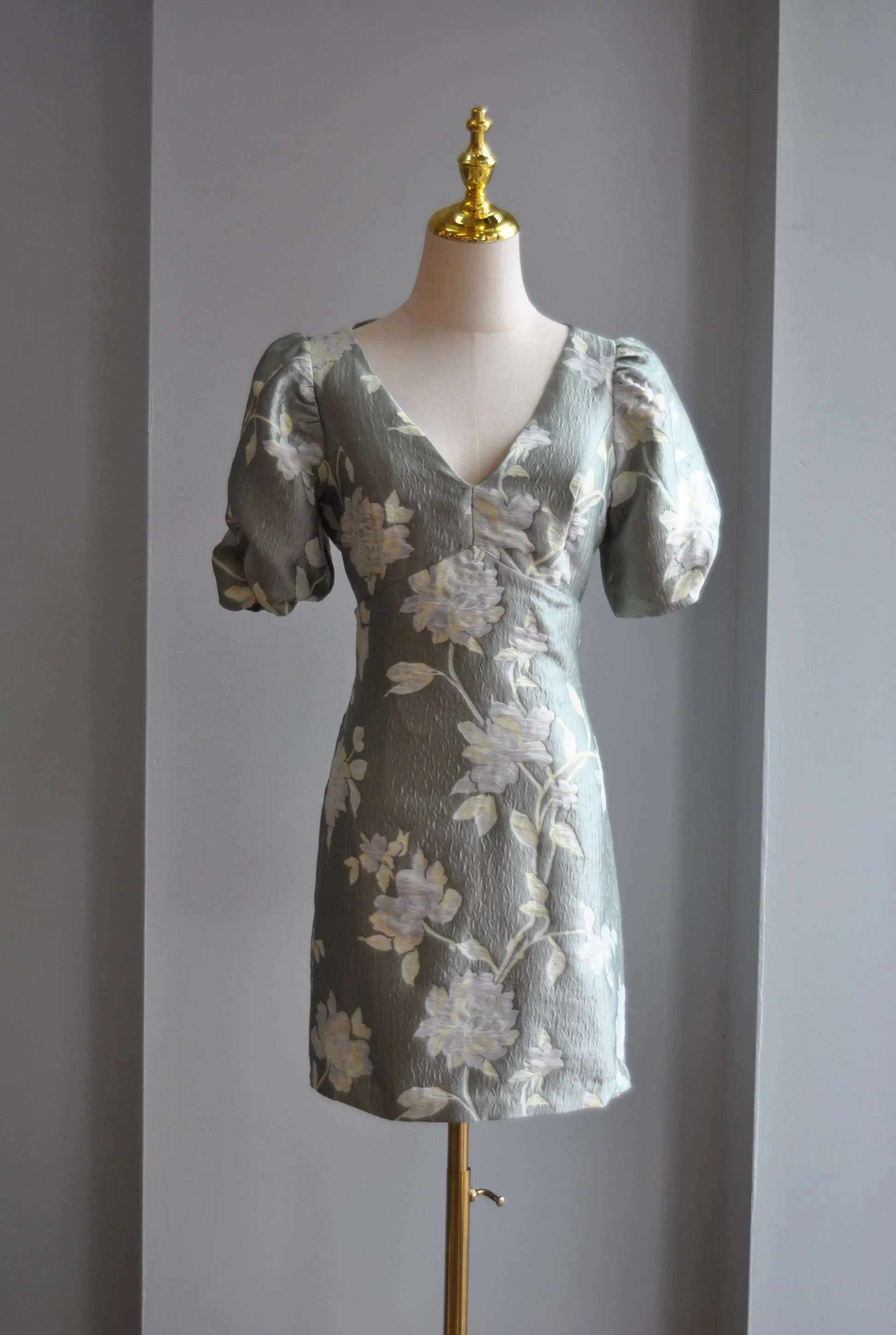 SAGE MINI PARTY DRESS