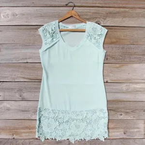 Sea Foam Lace Dress