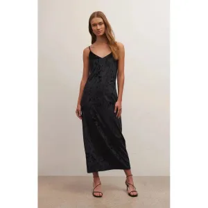 SELINA CRUSHED VELVET DRESS