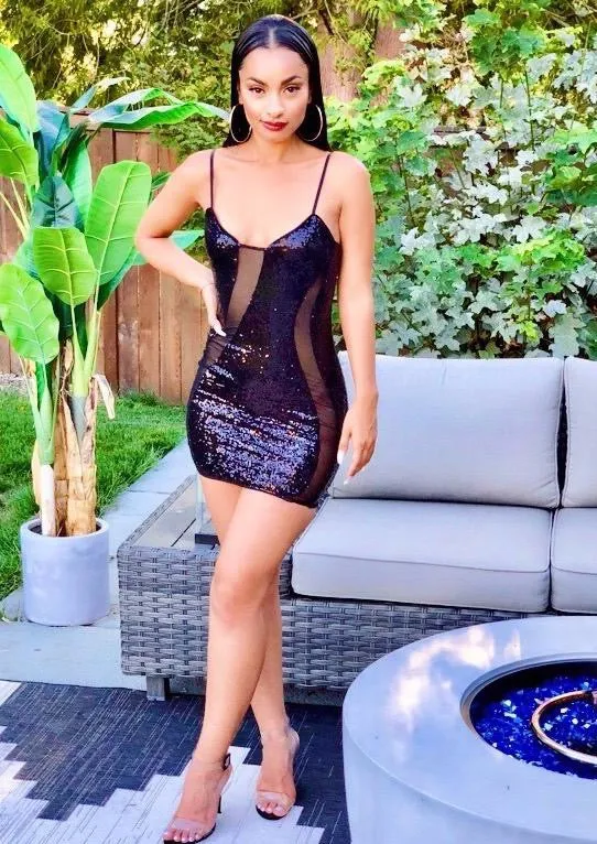 Sky's The Limit Mini Dress