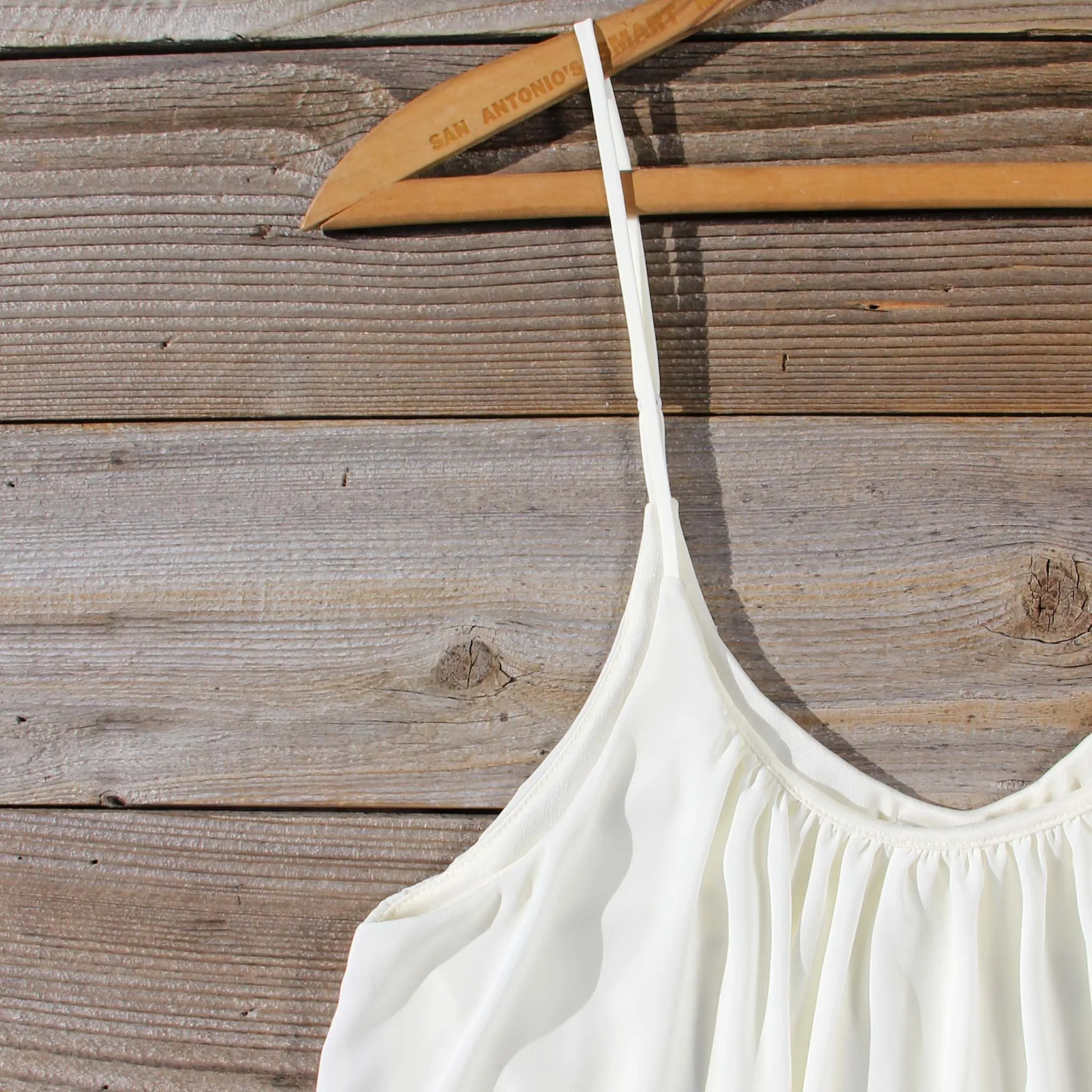 Solarium Lace Tunic in Ivory