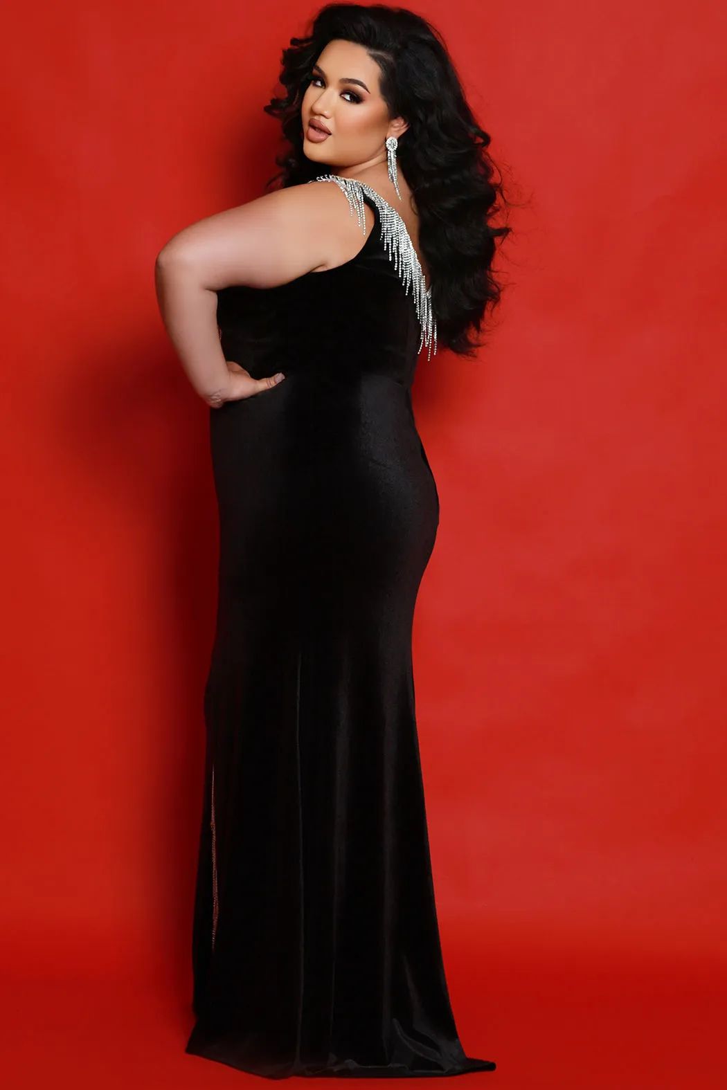 Speedway Black-Tie Gown