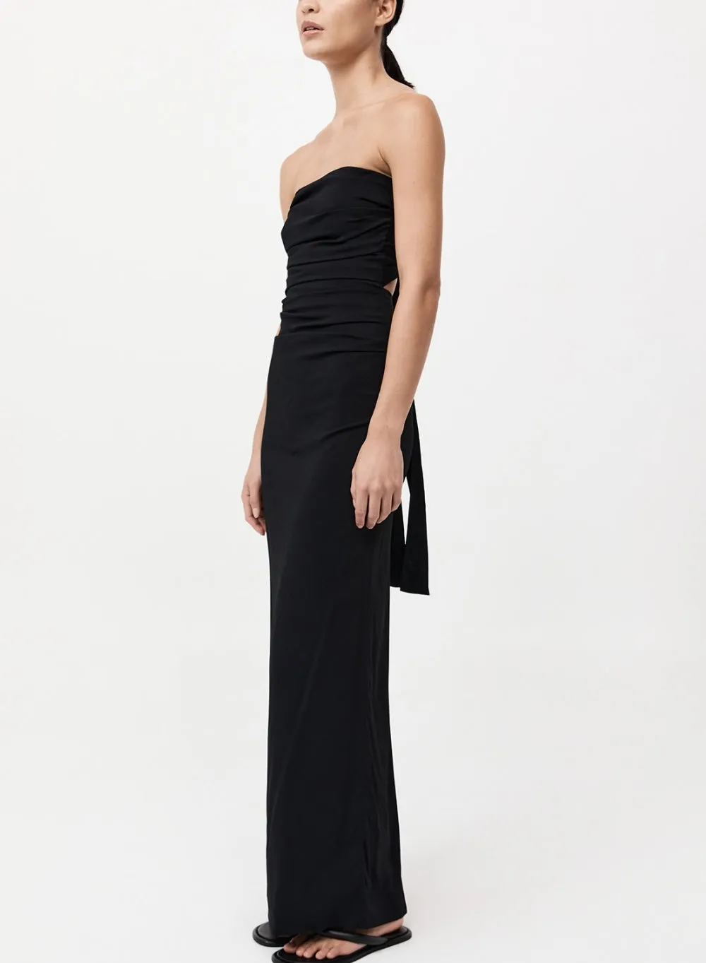 ST. AGNI | Strapless Tie Back Dress