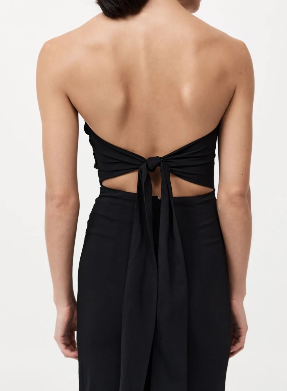 ST. AGNI | Strapless Tie Back Dress