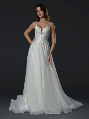 Stella Couture Size 12 24567 Champagne Gown