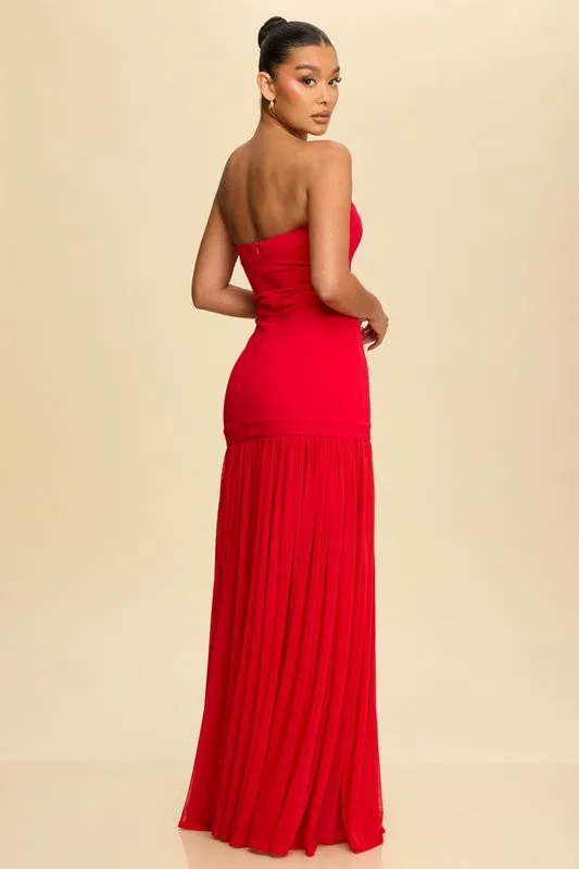 Steph Red Dress