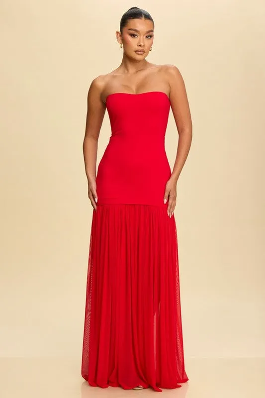 Steph Red Dress