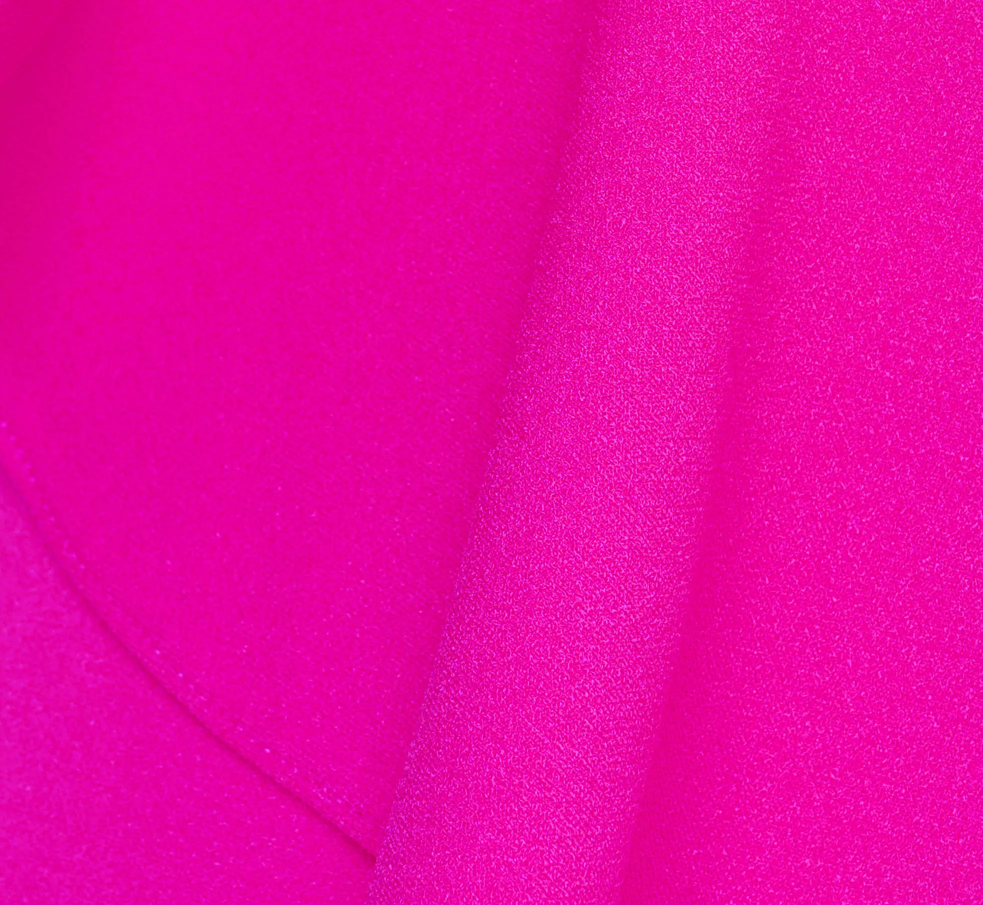 Stretch Crepe Strapless Column Gown With Ruffle Details In Pink Flame