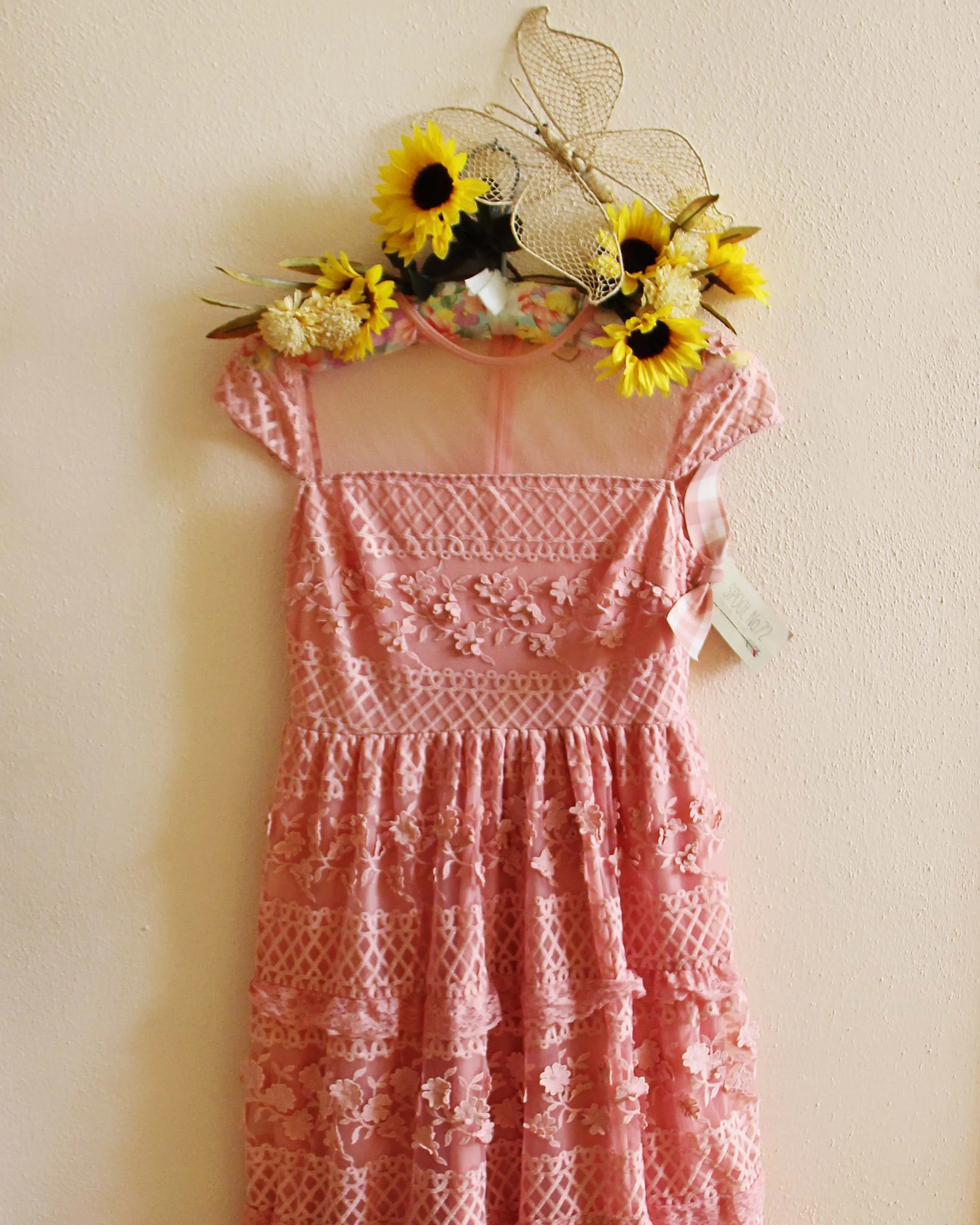 Sugar Rose Lace Dress