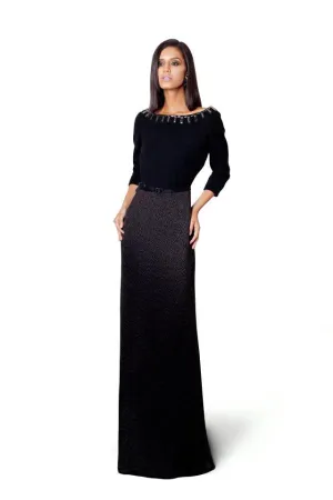 Swarovski Column Gown