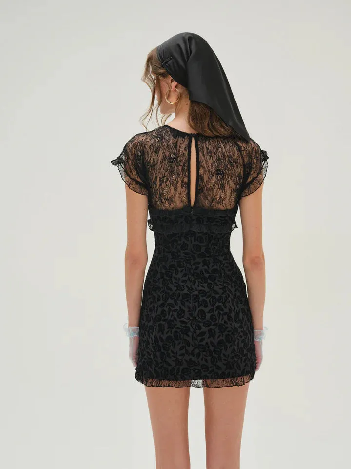 The Midnight Velvet Mini Dress
