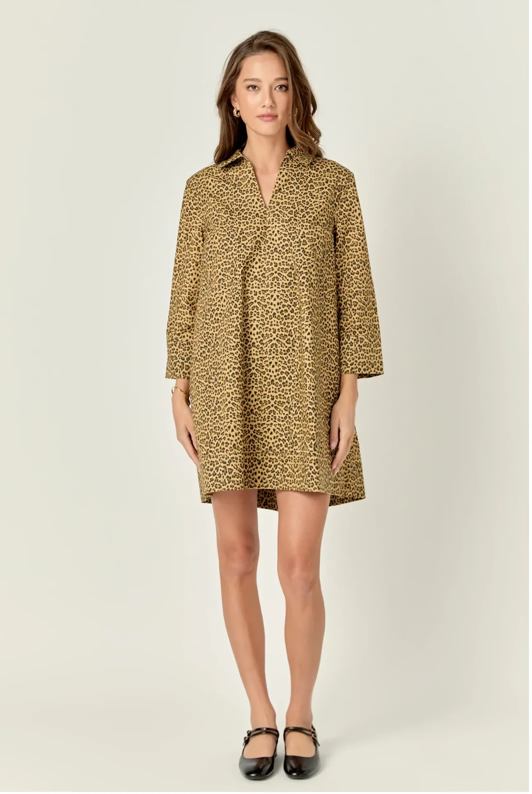 The Mini Fed Dress - Leopard