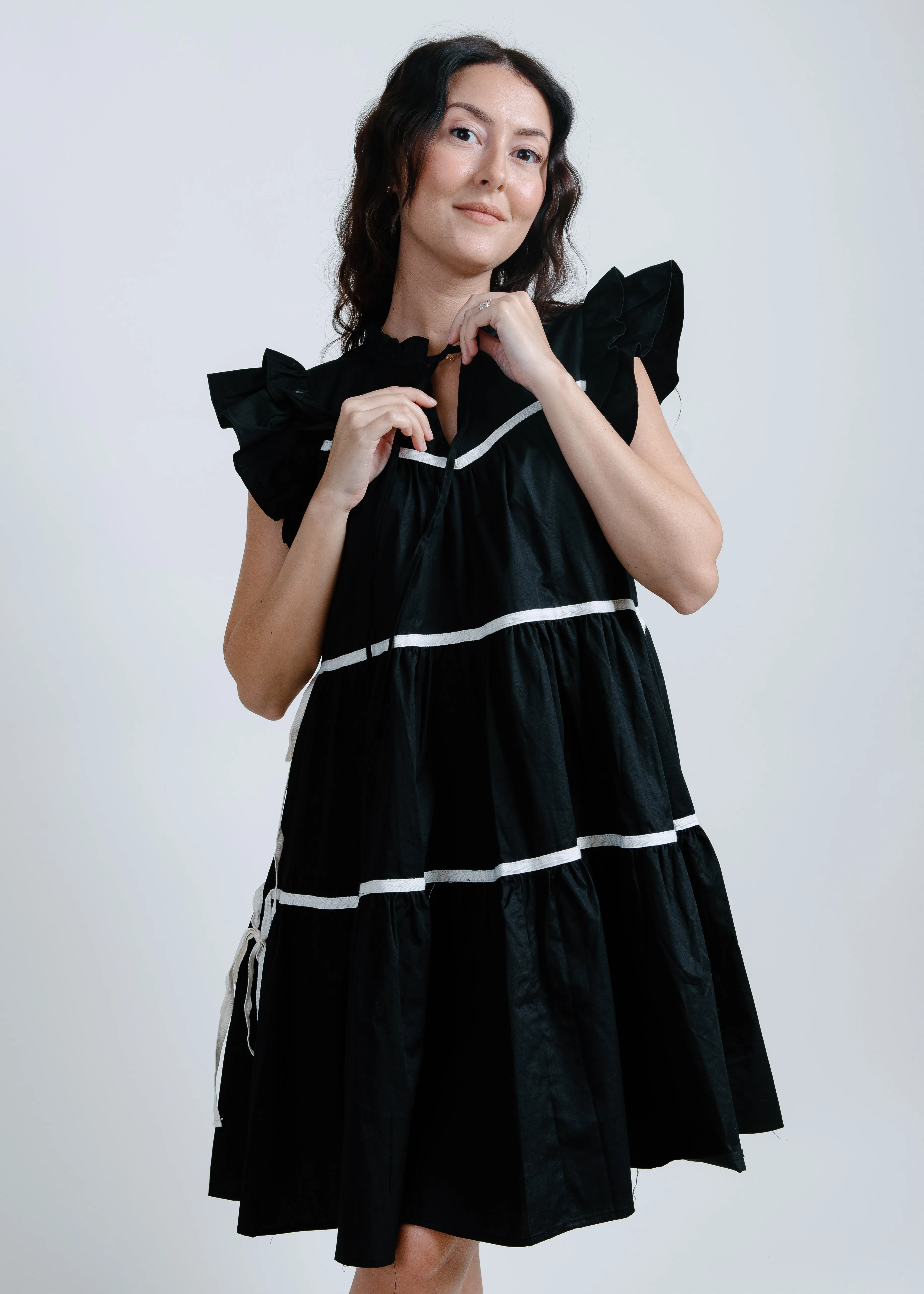 Trina Ruffled Mini Dress