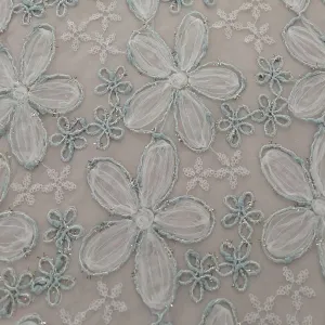 Tulle Cord Embroidery Sequin 150cm
