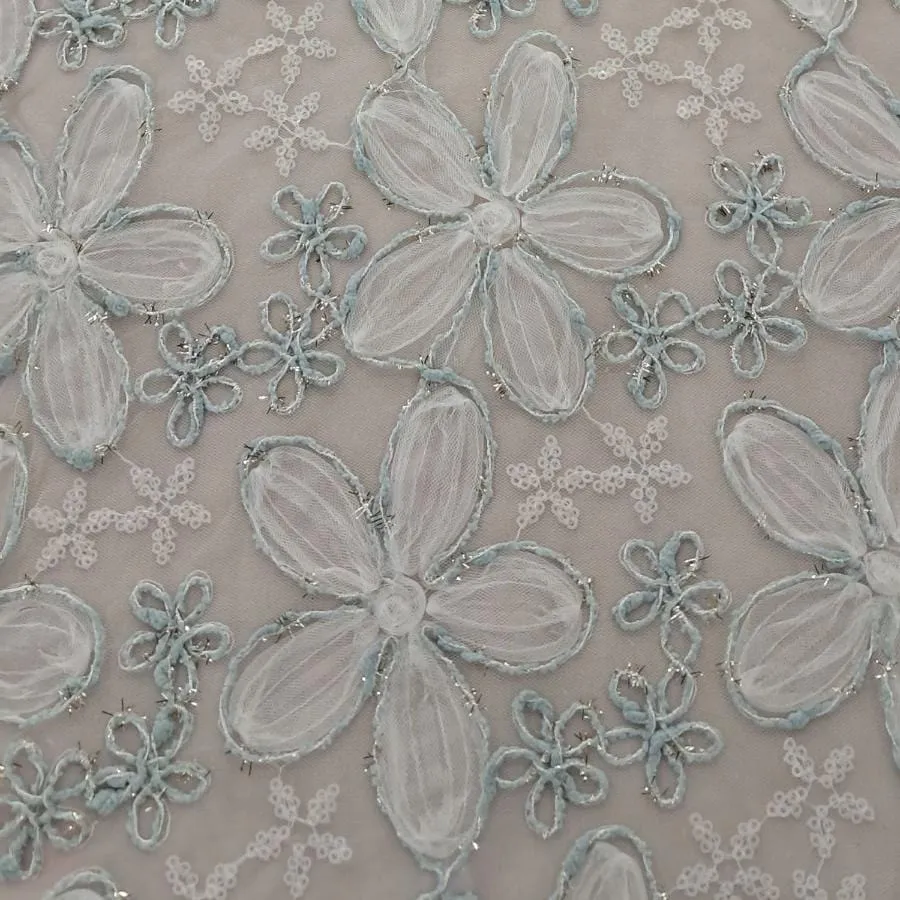 Tulle Cord Embroidery Sequin 150cm