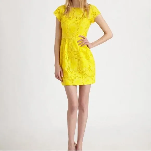 Vamos Eyelet Lace Dress Size 6