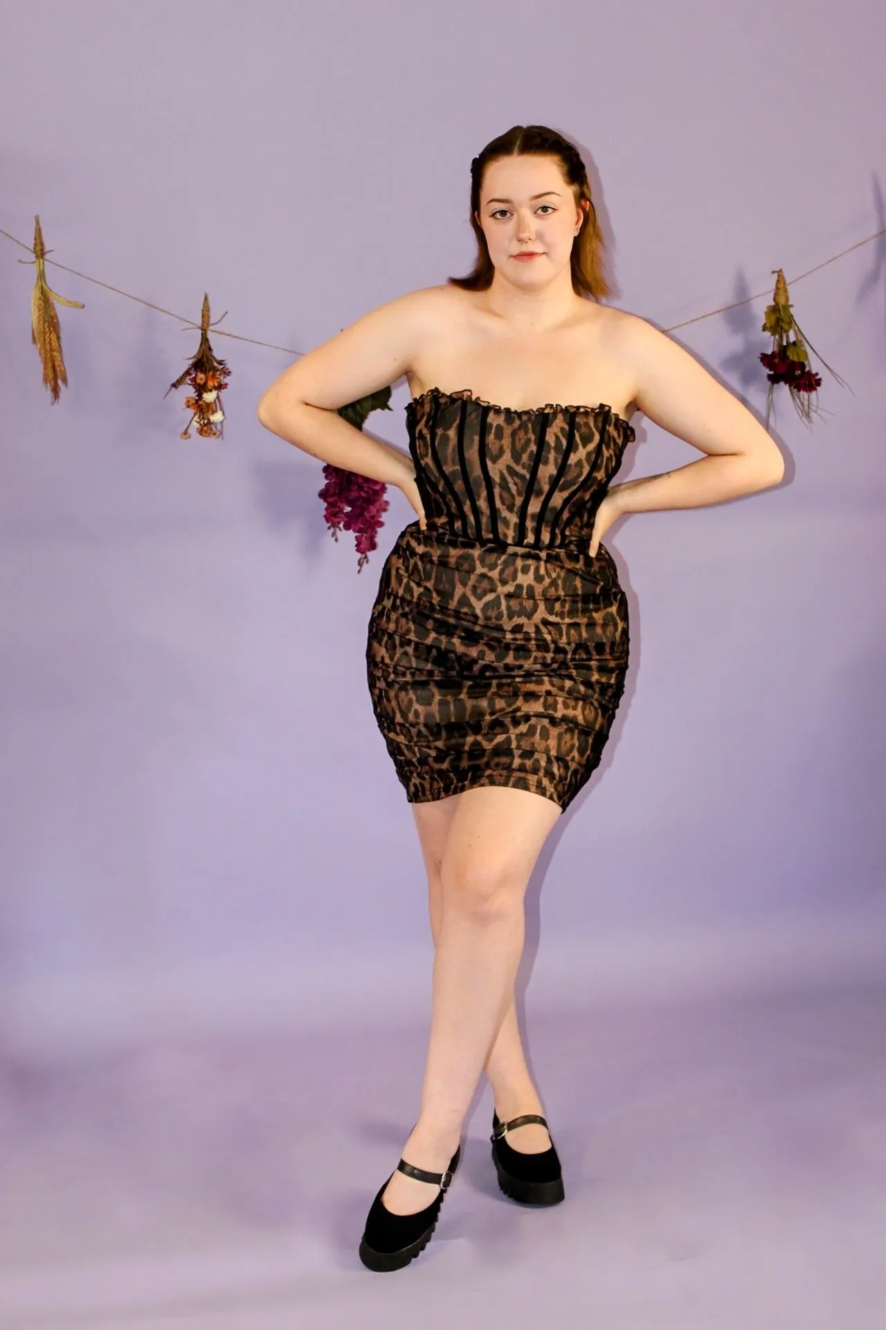 Vamped Corset Dress