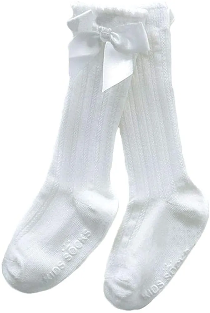 Velvet Bows on Socks