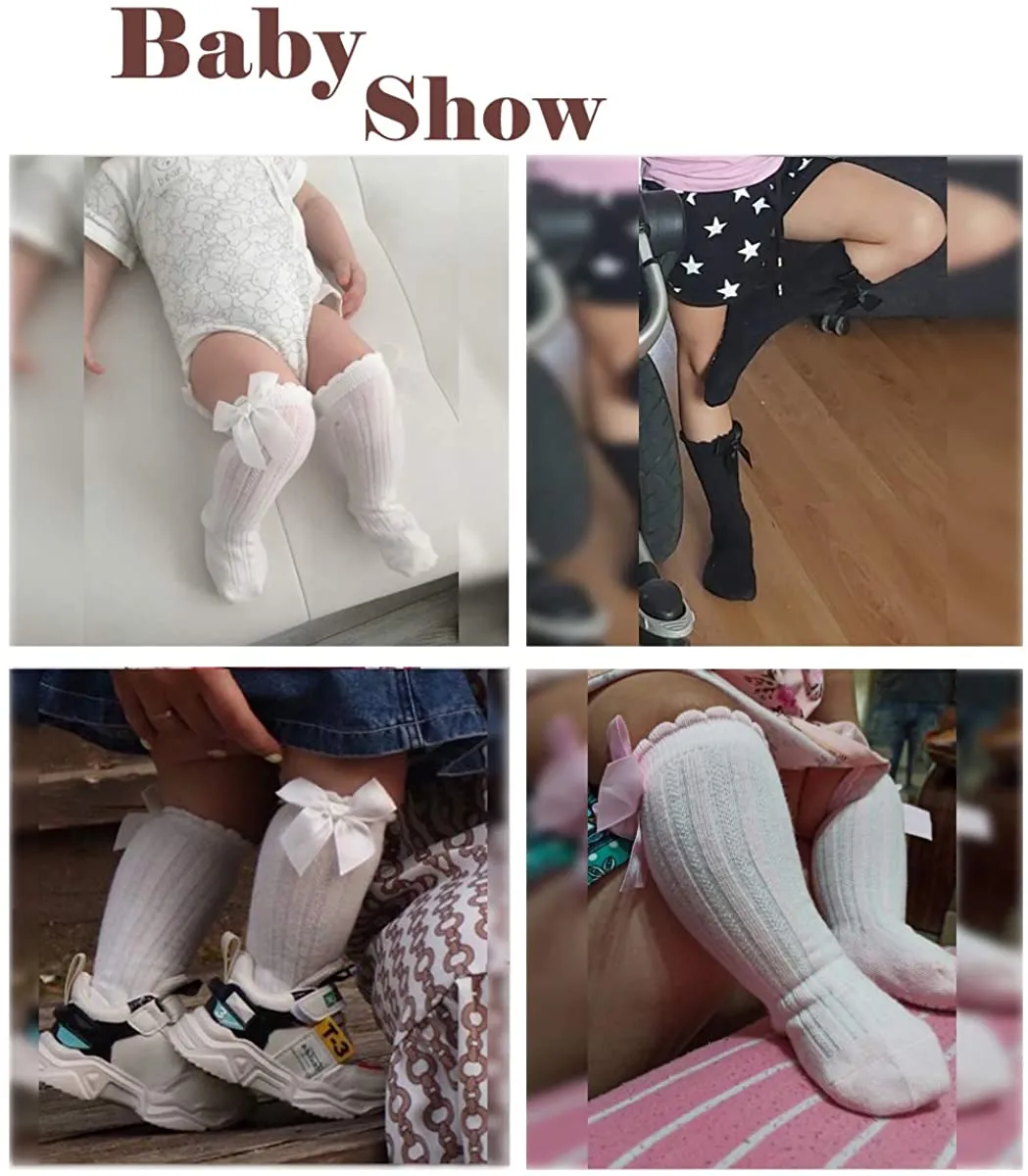 Velvet Bows on Socks