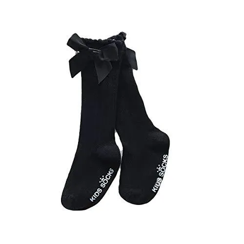 Velvet Bows on Socks