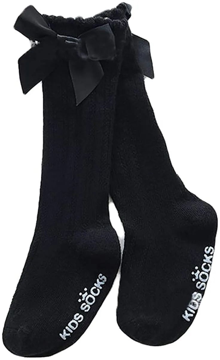 Velvet Bows on Socks