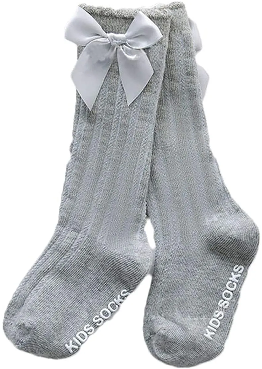 Velvet Bows on Socks