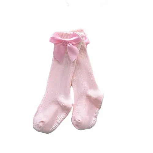 Velvet Bows on Socks