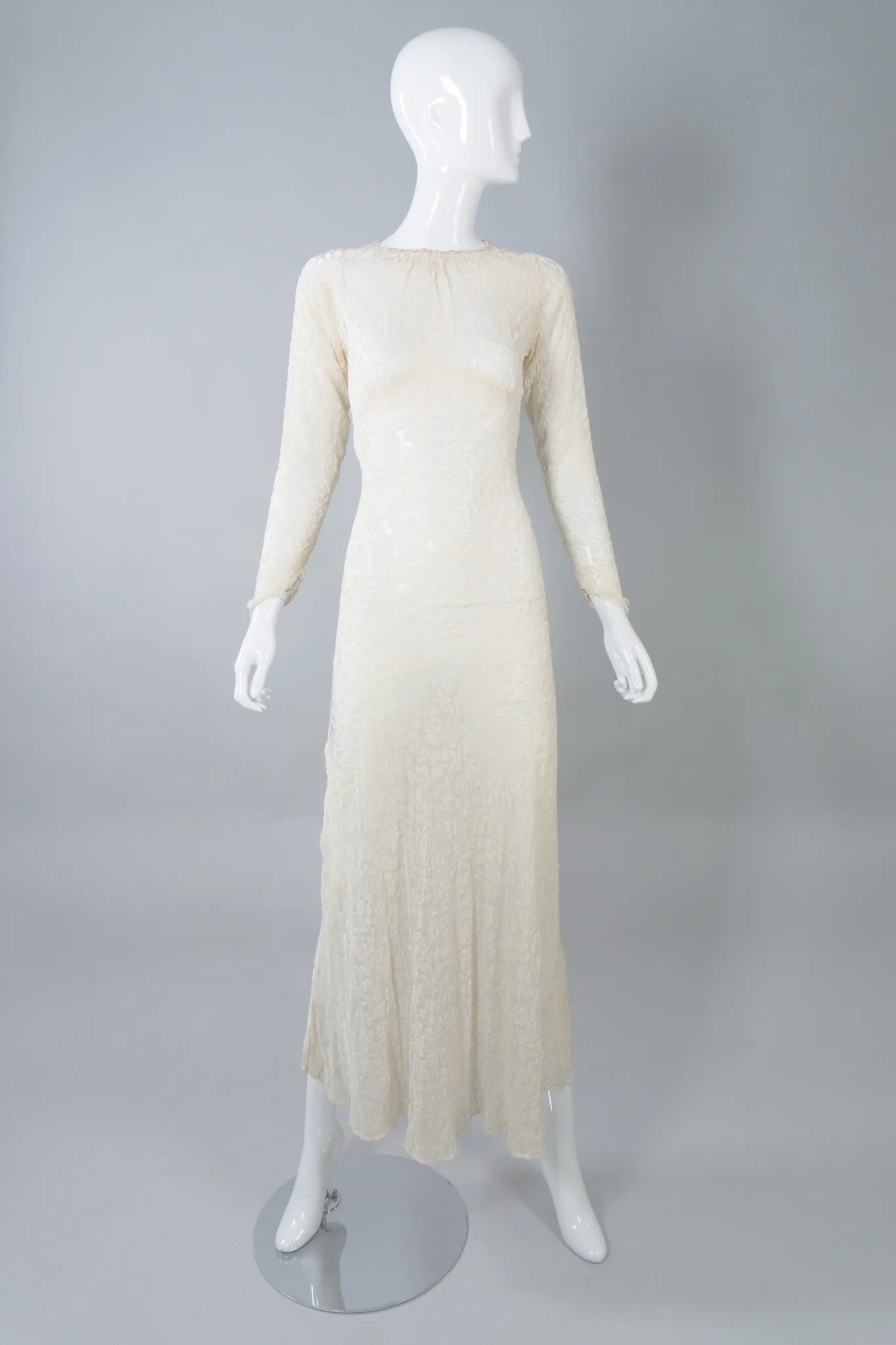 Velvet Burnout Gown