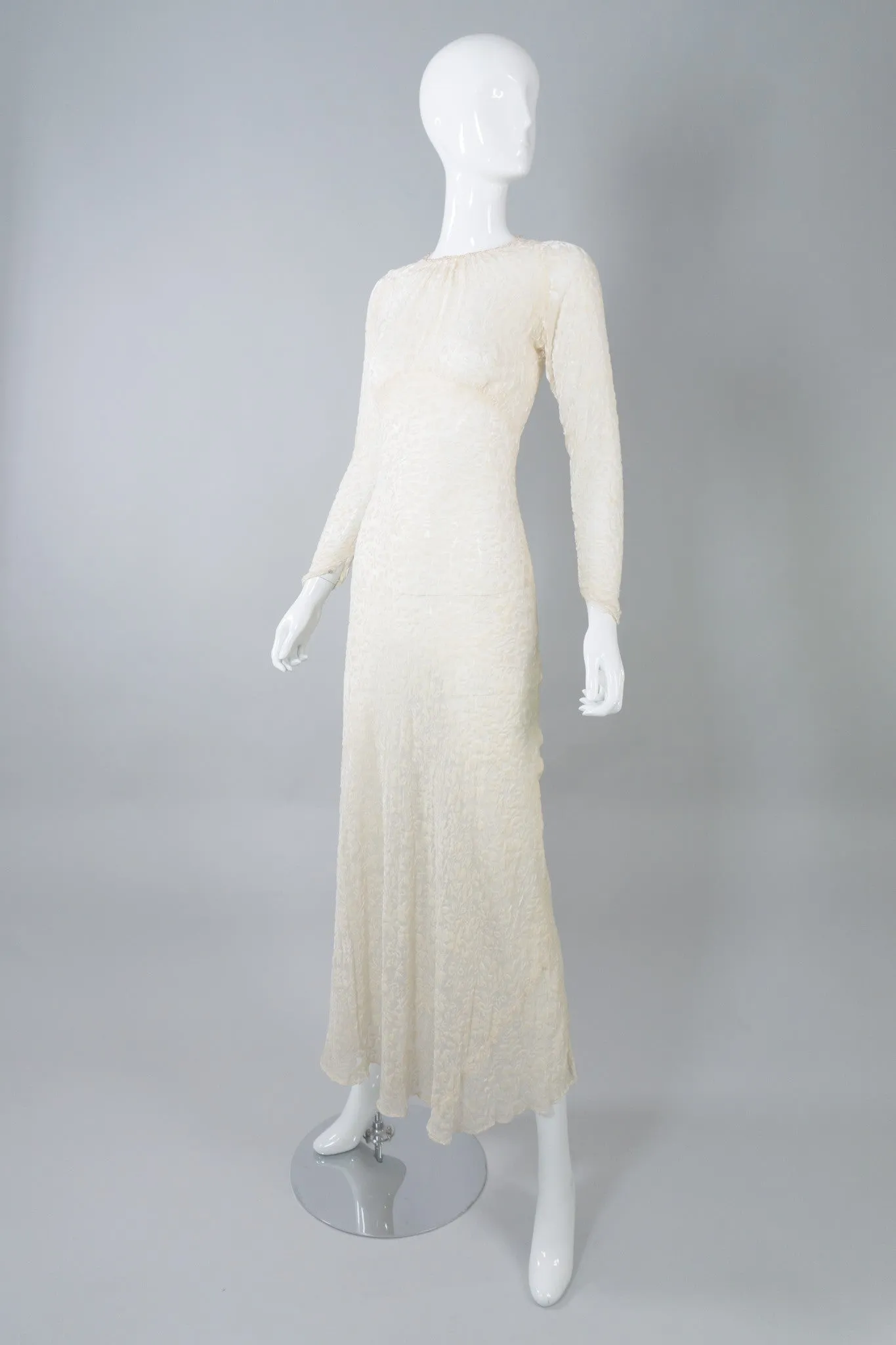 Velvet Burnout Gown