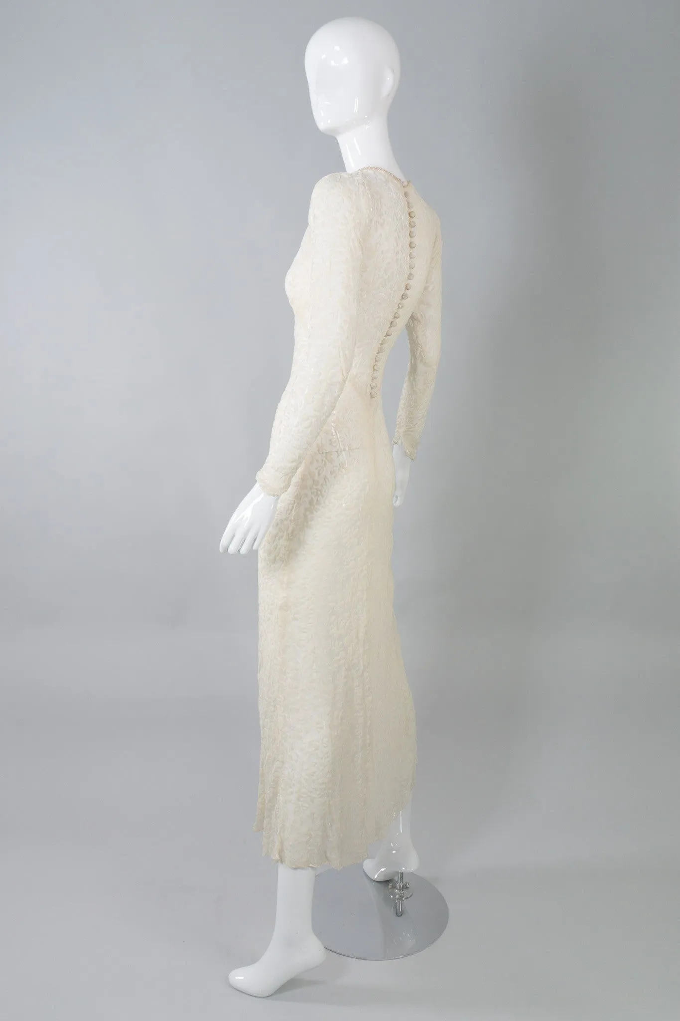 Velvet Burnout Gown