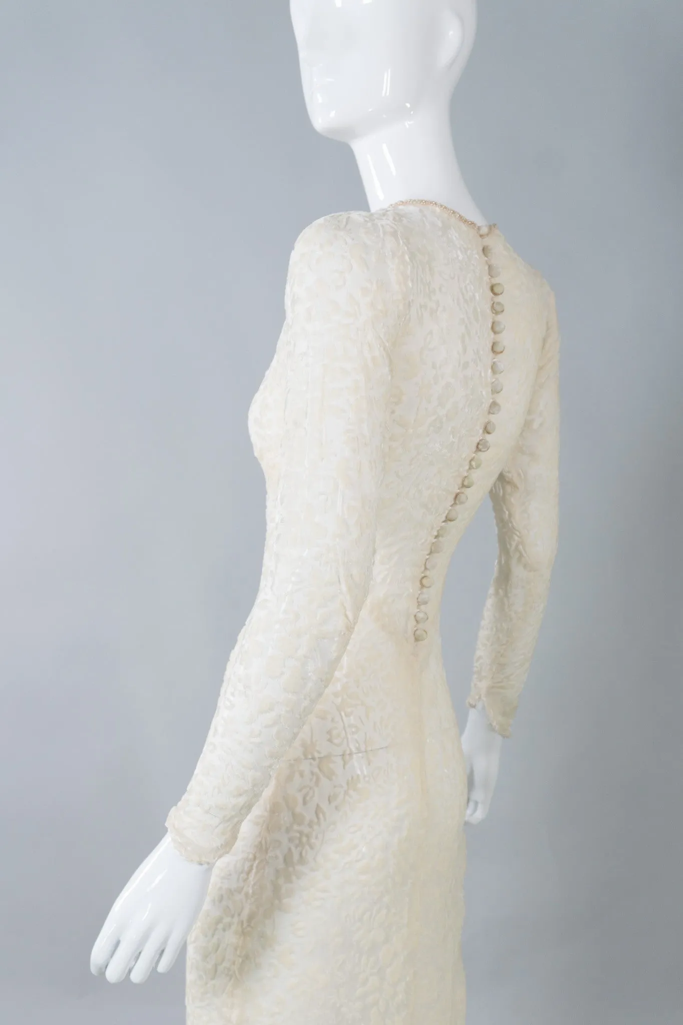 Velvet Burnout Gown