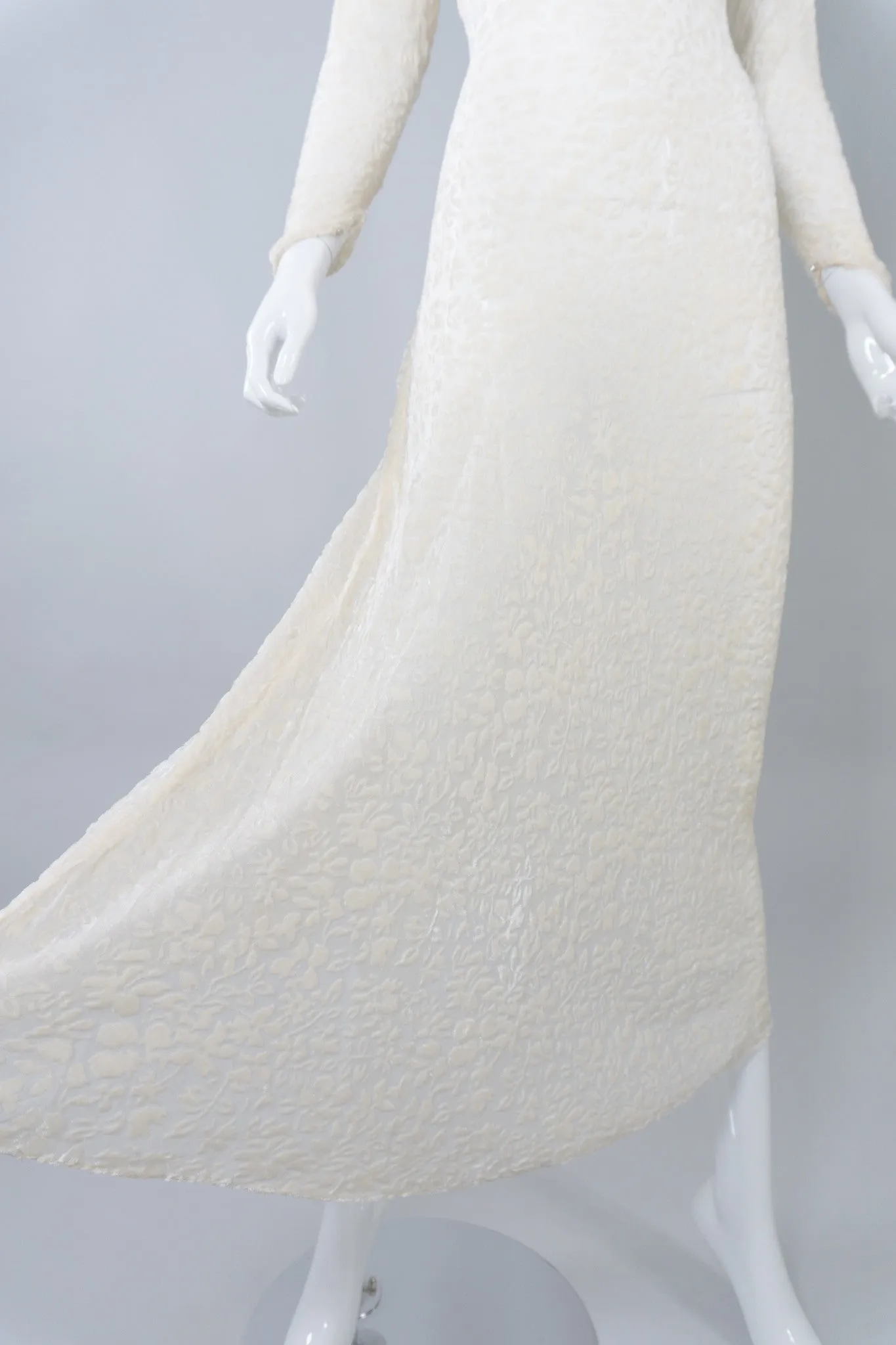 Velvet Burnout Gown