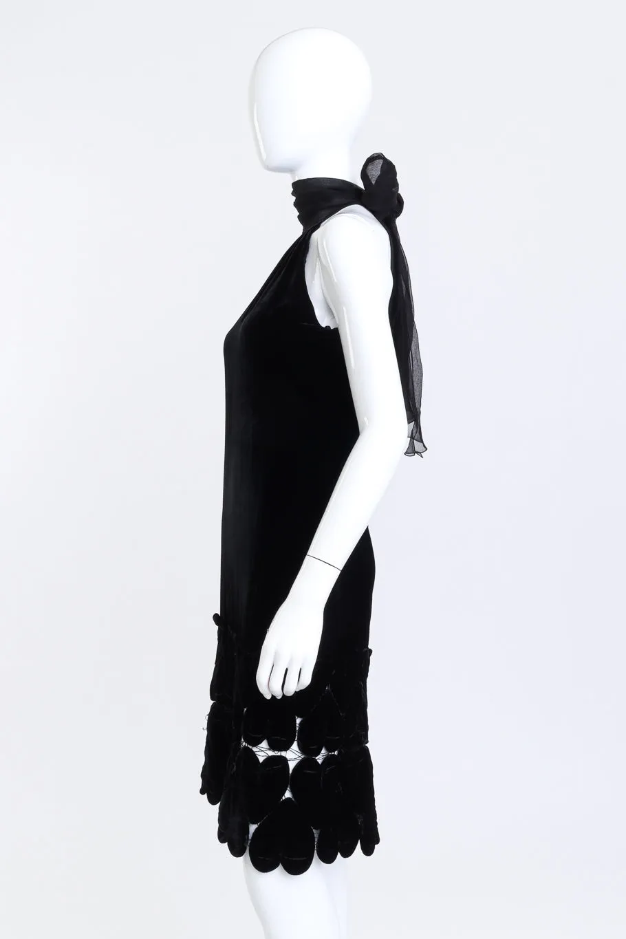 Velvet Hearts Halter Dress