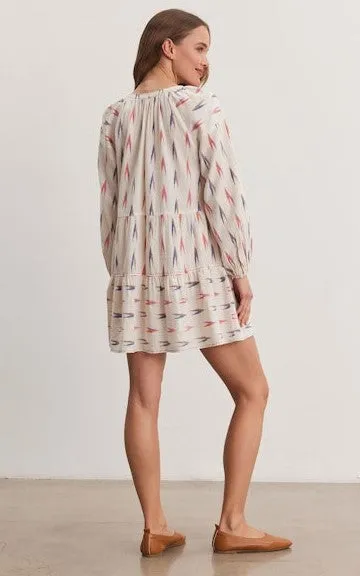 Velvet Romee Boho Dress - Cream