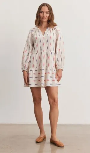 Velvet Romee Boho Dress - Cream